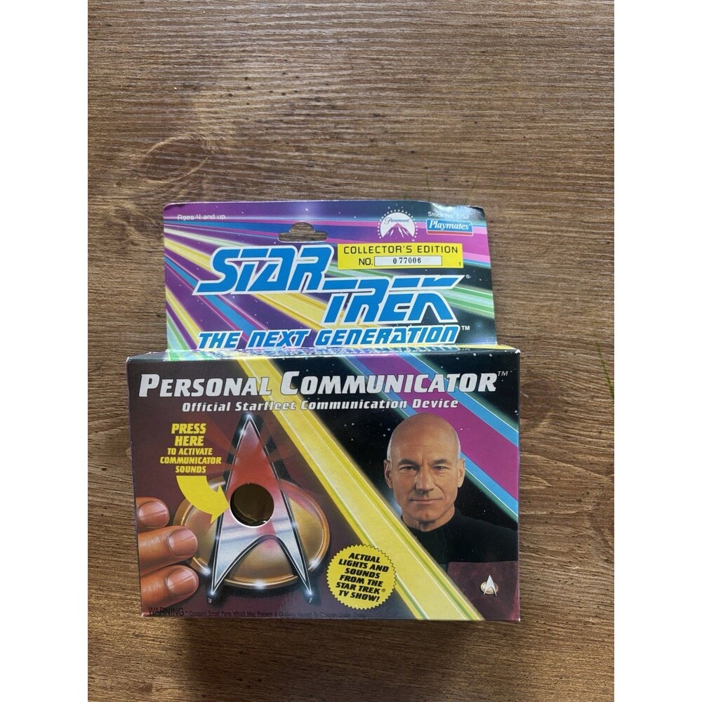 1992 Star Trek TNG Personal Communicator Playmates #6152 Sealed Nonworking